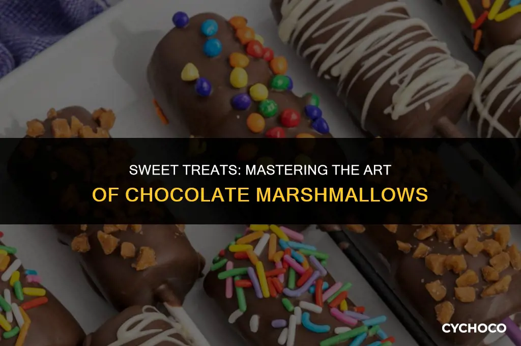 how to make chocolate marshmallows