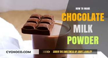 Homemade Chocolate Milk Powder: A Simple and Delicious Recipe