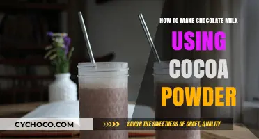 Delicious Homemade Chocolate Milk: A Simple Cocoa Powder Recipe