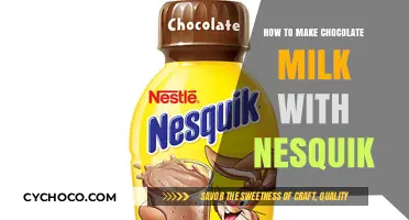 Delicious Homemade Chocolate Milk: The Nesquik Way