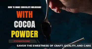 Decadent Cocoa Powder Chocolate Milkshake Recipe Revealed!