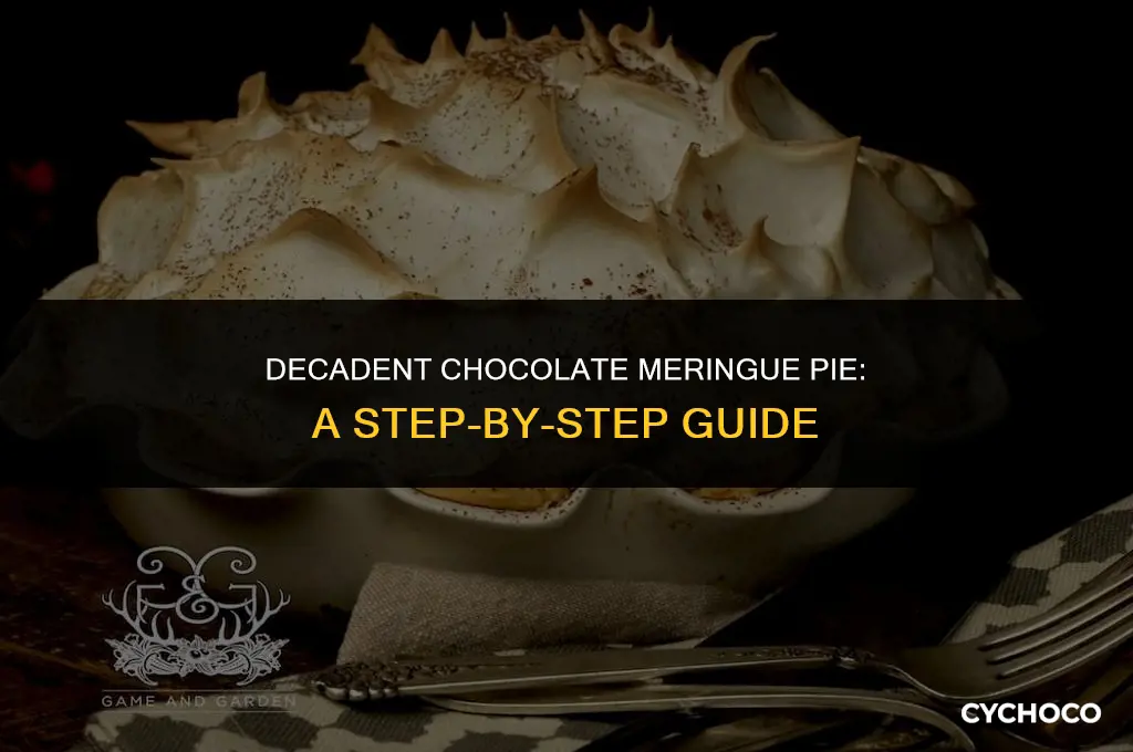 how to make chocolate pie with meringue