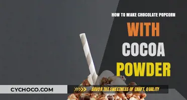 Deliciously Easy: Make Chocolate Popcorn with Cocoa Powder