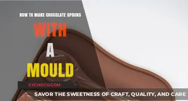 Crafting Edible Art: How to Make Chocolate Spoons with a Mould