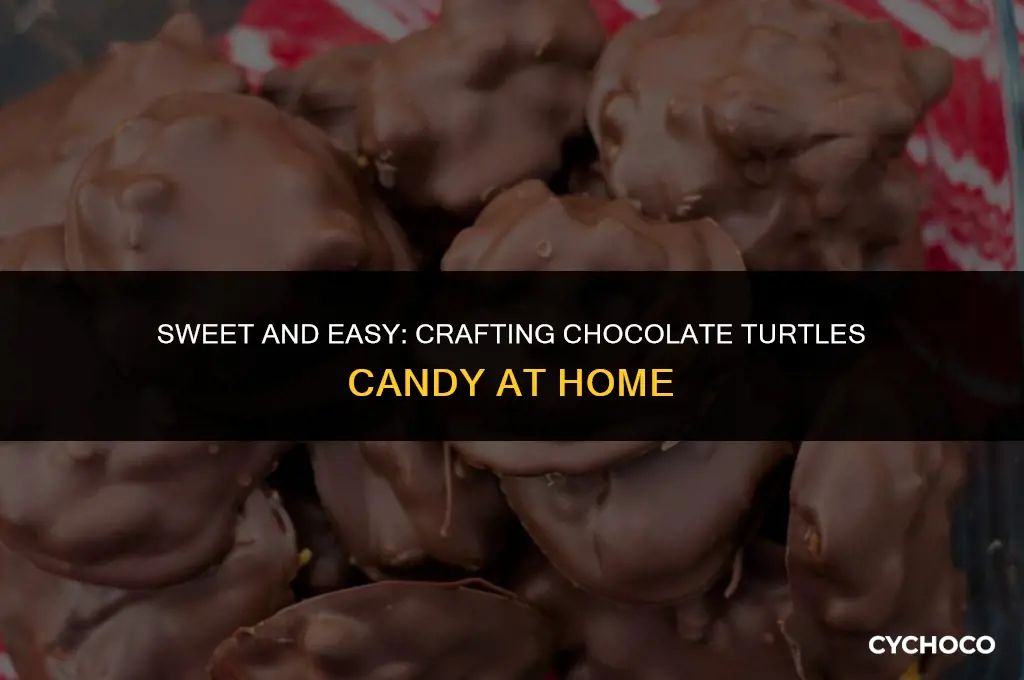 how to make chocolate turtles candy