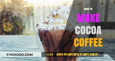 Rich Cocoa Coffee: A Simple Recipe for a Decadent Brew