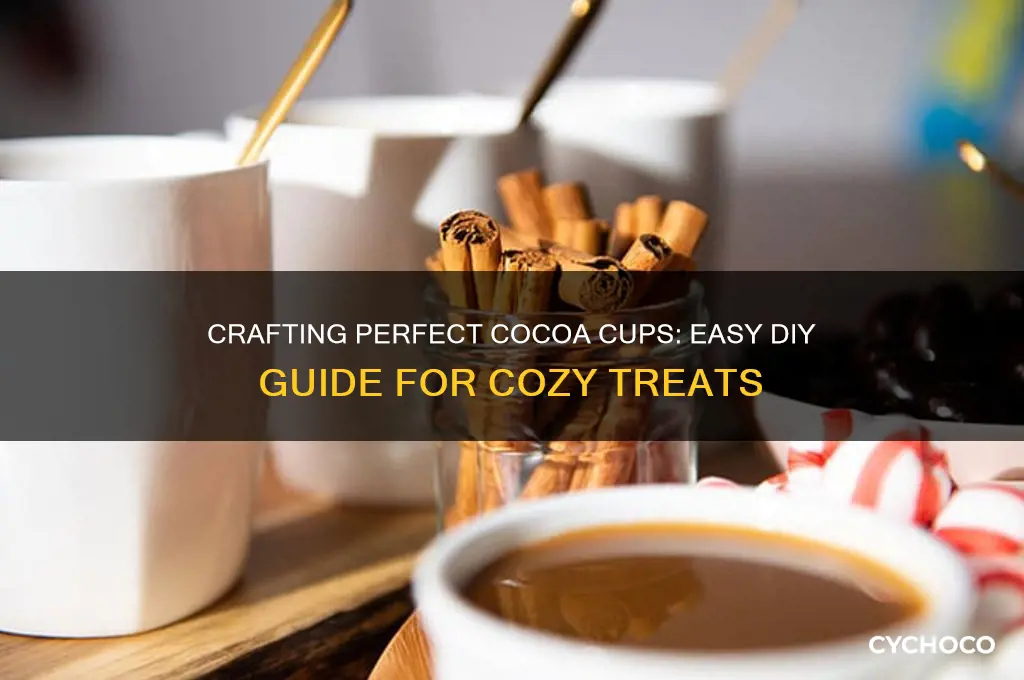 how to make cocoa cups