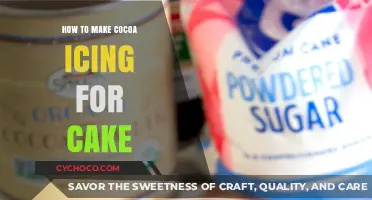 Decadent Cocoa Icing: A Simple Guide for Cake Lovers