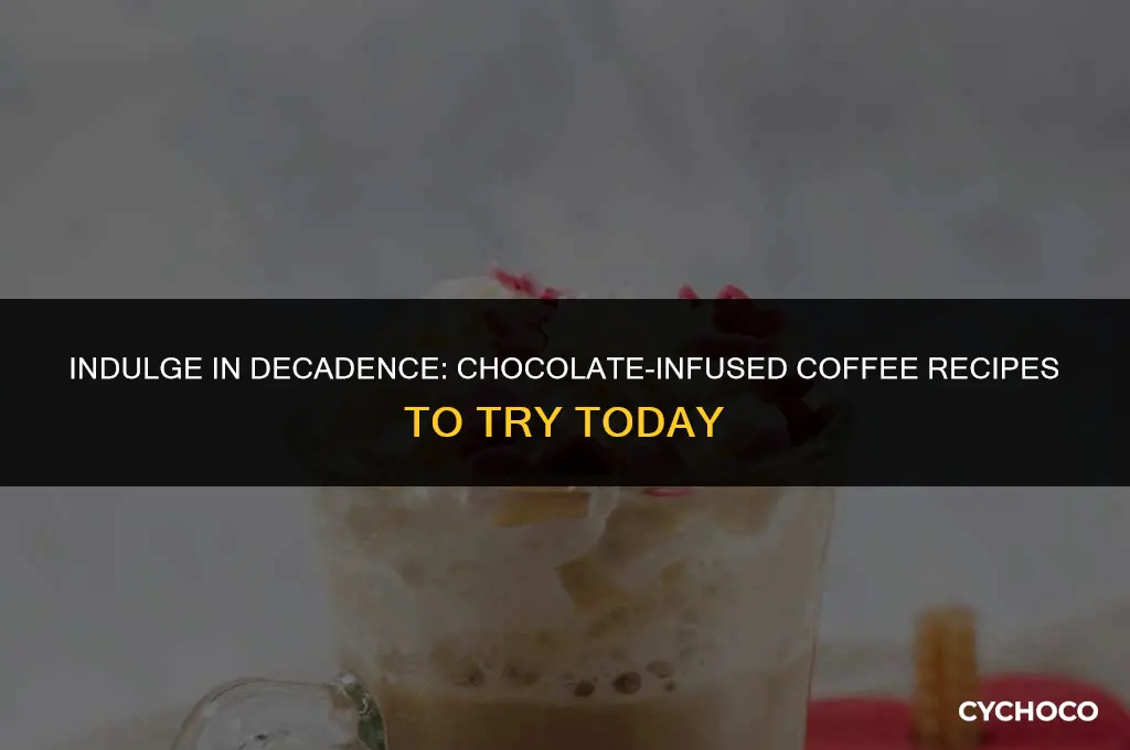 how to make coffee with chocolate