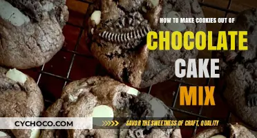 Sweet Hack: Turning Chocolate Cake Mix into Delicious Cookies!