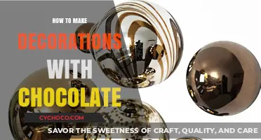 Sweet Artistry: Crafting Edible Decorations with Chocolate