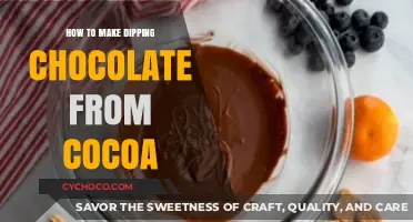 Crafting Decadent Dipping Chocolate from Scratch: A Cocoa Lover's Guide