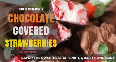 Easy Homemade Frozen Chocolate Covered Strawberries Recipe Guide