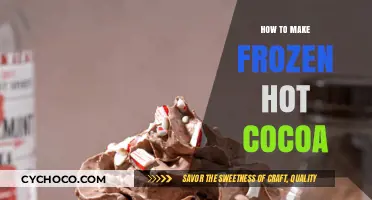 Chill Out with Homemade Frozen Hot Cocoa: A Refreshing Twist!