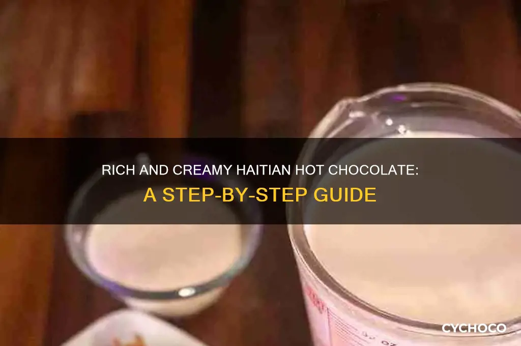 how to make haitian hot chocolate