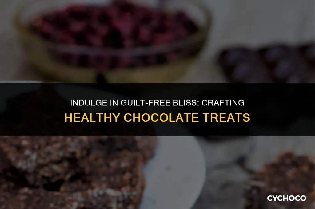 how to make healthy chocolate