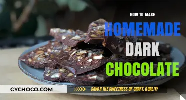 Crafting Decadent Homemade Dark Chocolate: A Simple Guide