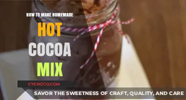 Cozy Up with Homemade Hot Cocoa Mix: A Simple Guide
