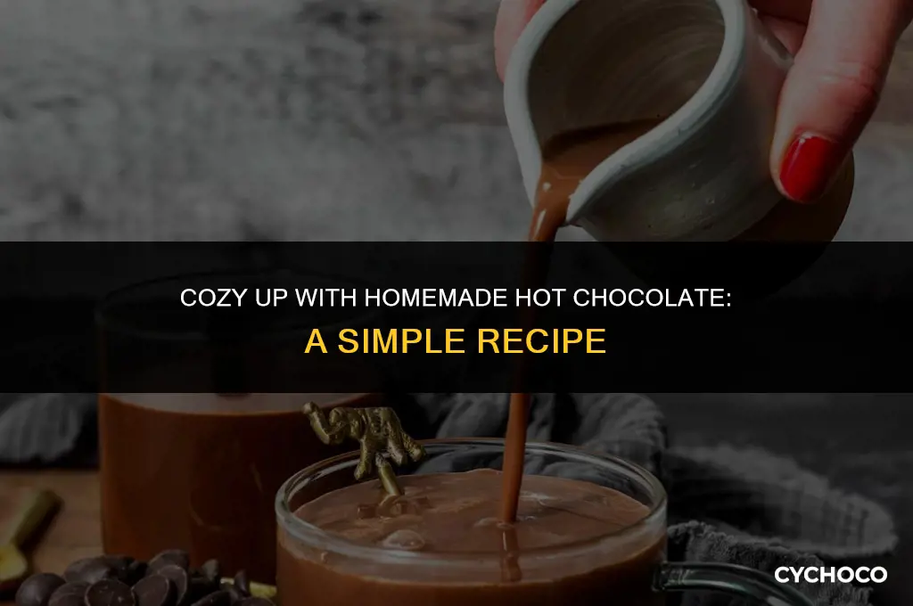 how to make hot chocolate drink at home