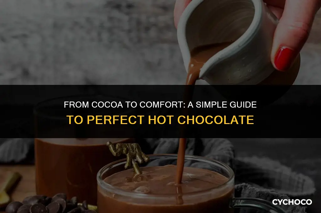 how to make hot chocolate step by step
