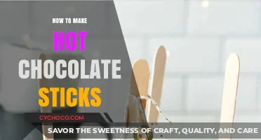 Delicious DIY: Crafting Perfect Hot Chocolate Sticks at Home