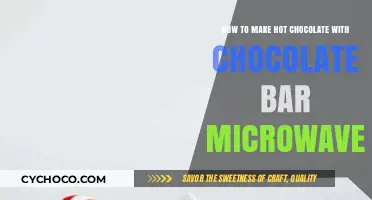 Quick & Rich: Microwave Hot Chocolate with Chocolate Bars