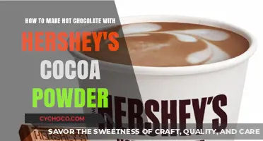Delicious Homemade Hot Chocolate Using Hershey's Cocoa Powder
