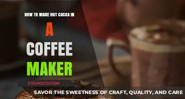 Brewing Comfort: Hot Cocoa in Your Coffee Maker
