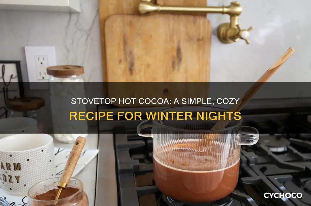 how to make hot cocoa on the stove