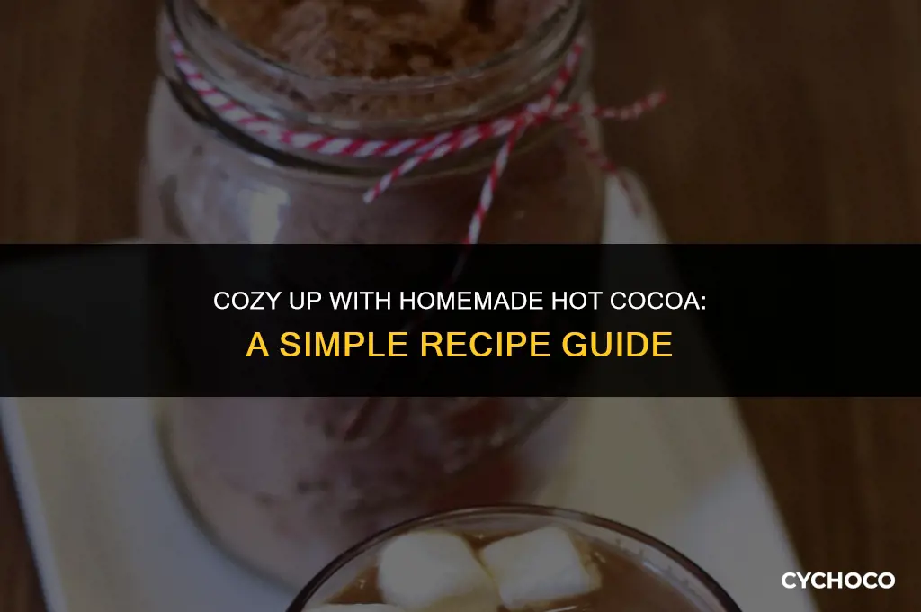 how to make hot cocoa with cocoa