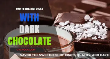 Indulgent Dark Chocolate Hot Cocoa: A Rich and Creamy Treat