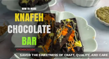 Indulge in Homemade Knafeh Chocolate Bars: A Delicious Fusion