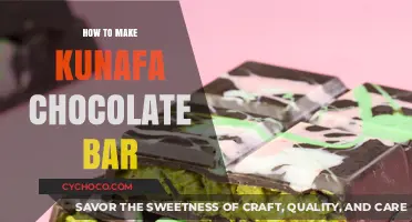 Indulge in Homemade Kunafa Chocolate Bars: A Sweet Fusion Delight