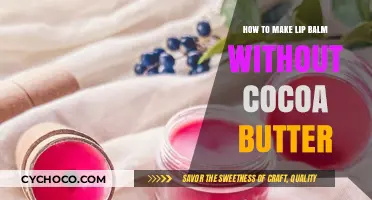 DIY Lip Balm Recipes: Alternatives to Cocoa Butter for Soft Lips