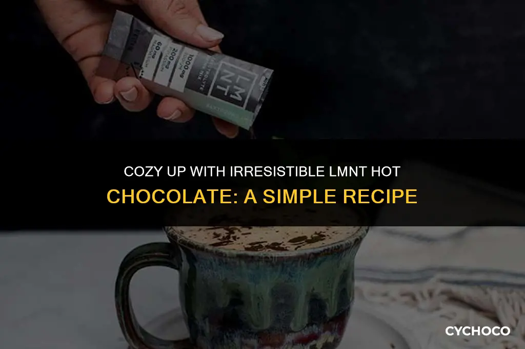 how to make lmnt hot chocolate