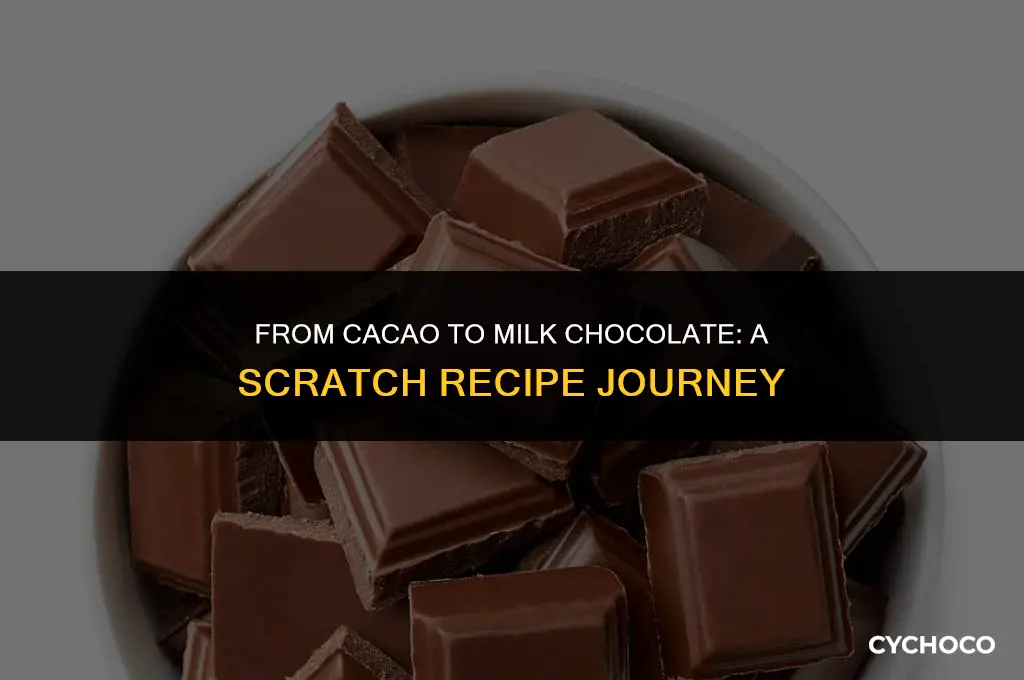 how to make milk chocolate from scratch