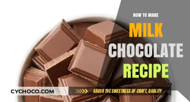 Decadent Milk Chocolate Recipe: A Step-by-Step Guide