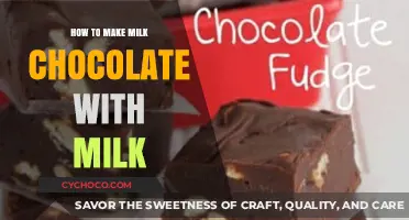 Crafting Creamy Milk Chocolate: A Simple Homemade Recipe Guide
