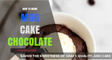Decadent Chocolate Mug Cake: A Quick and Easy Dessert