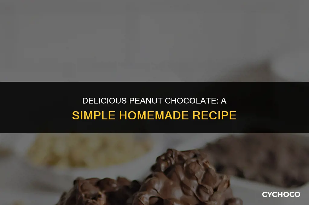 how to make peanut chocolate