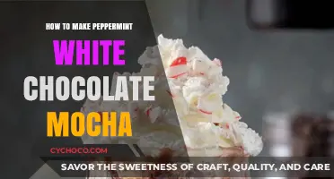 Craft the Perfect Peppermint White Chocolate Mocha at Home
