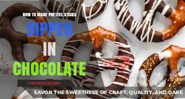 Sweet and Salty Delight: Chocolate-Dipped Pretzel Sticks Recipe
