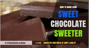 Enhancing the Sweetness: A Guide to Semi-Sweet Chocolate Transformation