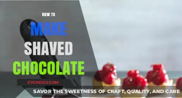 Master the Art of Shaved Chocolate: A Beginner's Guide