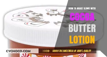 DIY Cocoa Butter Lotion Slime: A Fun and Easy Guide