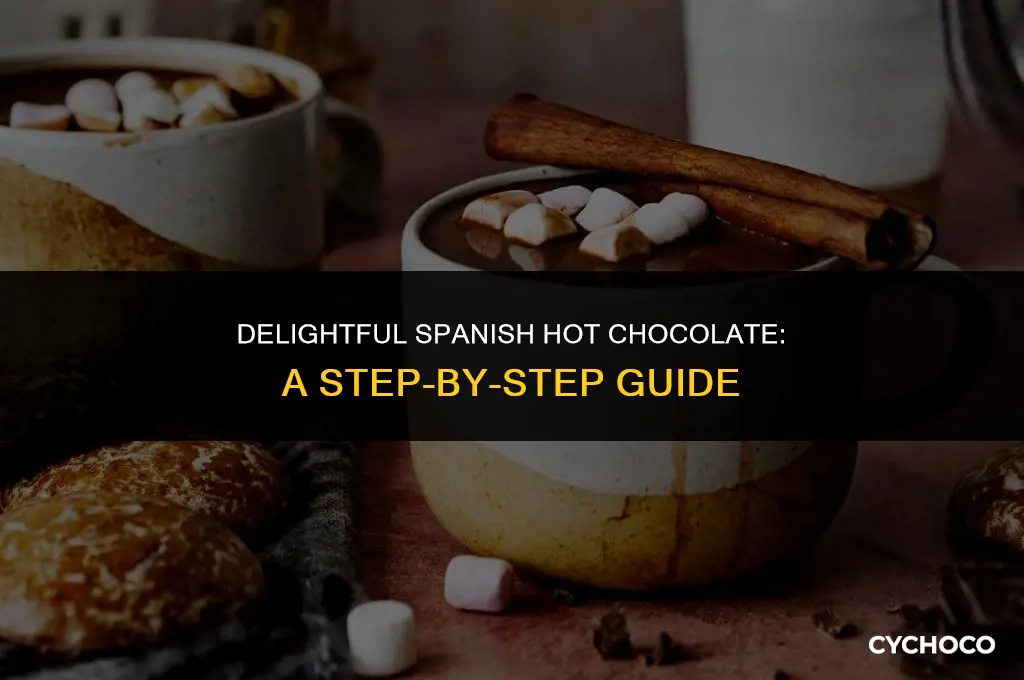 how to make spanish hot chocolate