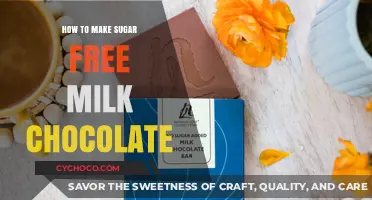Decadent Sugar-Free Milk Chocolate: A Guilt-Free Indulgence