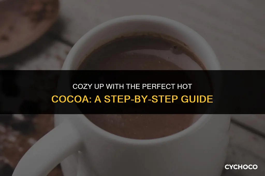 how to make the best hot cocoa drink