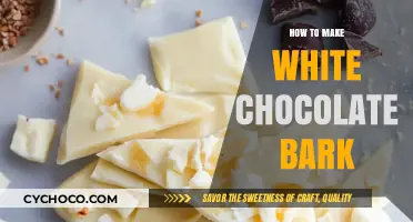 Sweet and Simple: Crafting Irresistible White Chocolate Bark at Home
