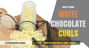 Mastering White Chocolate Curls: Simple Techniques for Elegant Dessert Decorations